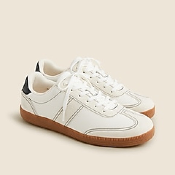 J. Crew Shoes - New J.Crew field sneakers in natural black size 7.5